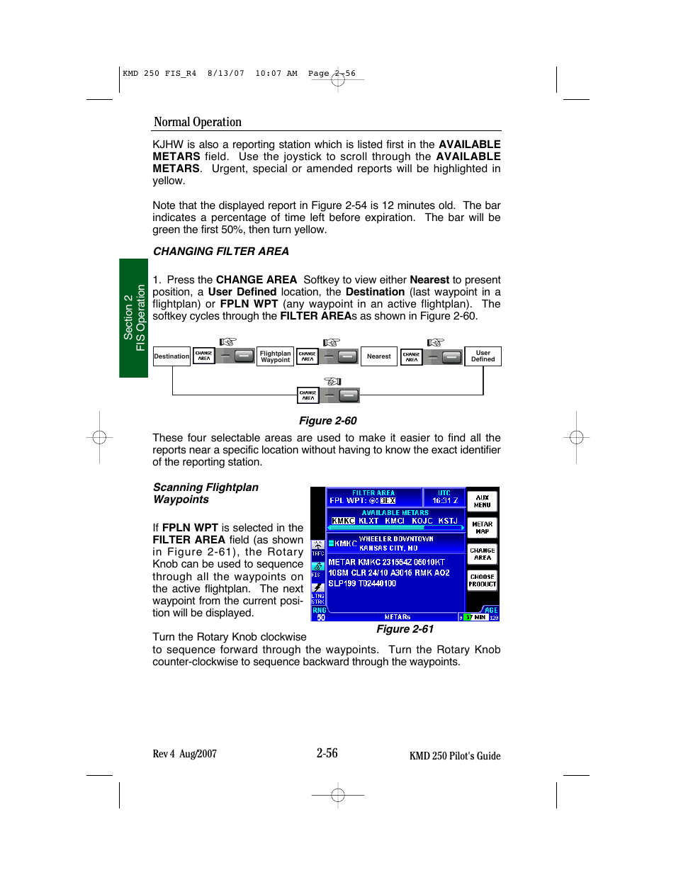 BendixKing KMD 250 User Manual | Page 175 / 274