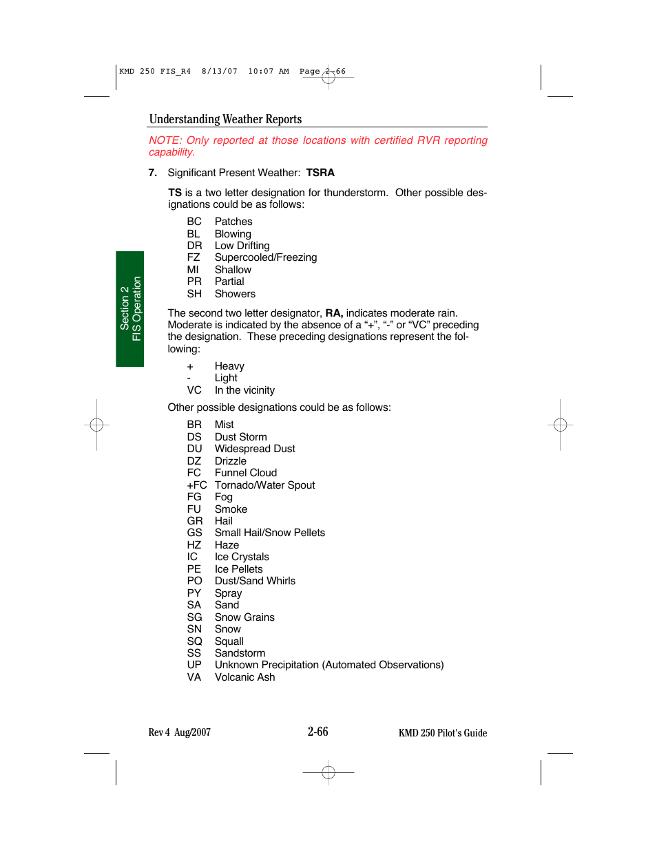 BendixKing KMD 250 User Manual | Page 185 / 274
