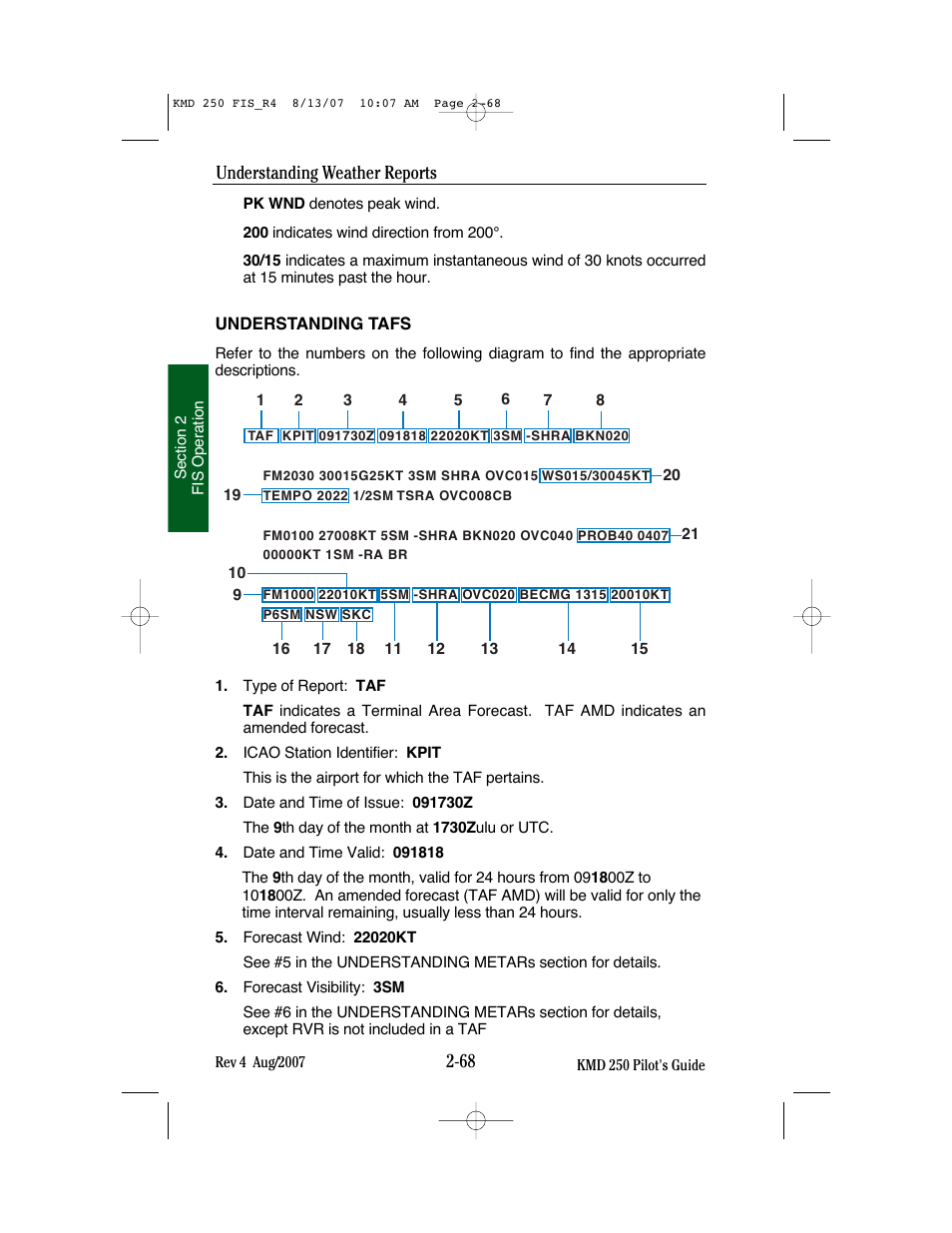 BendixKing KMD 250 User Manual | Page 187 / 274