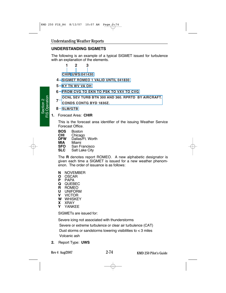 BendixKing KMD 250 User Manual | Page 193 / 274