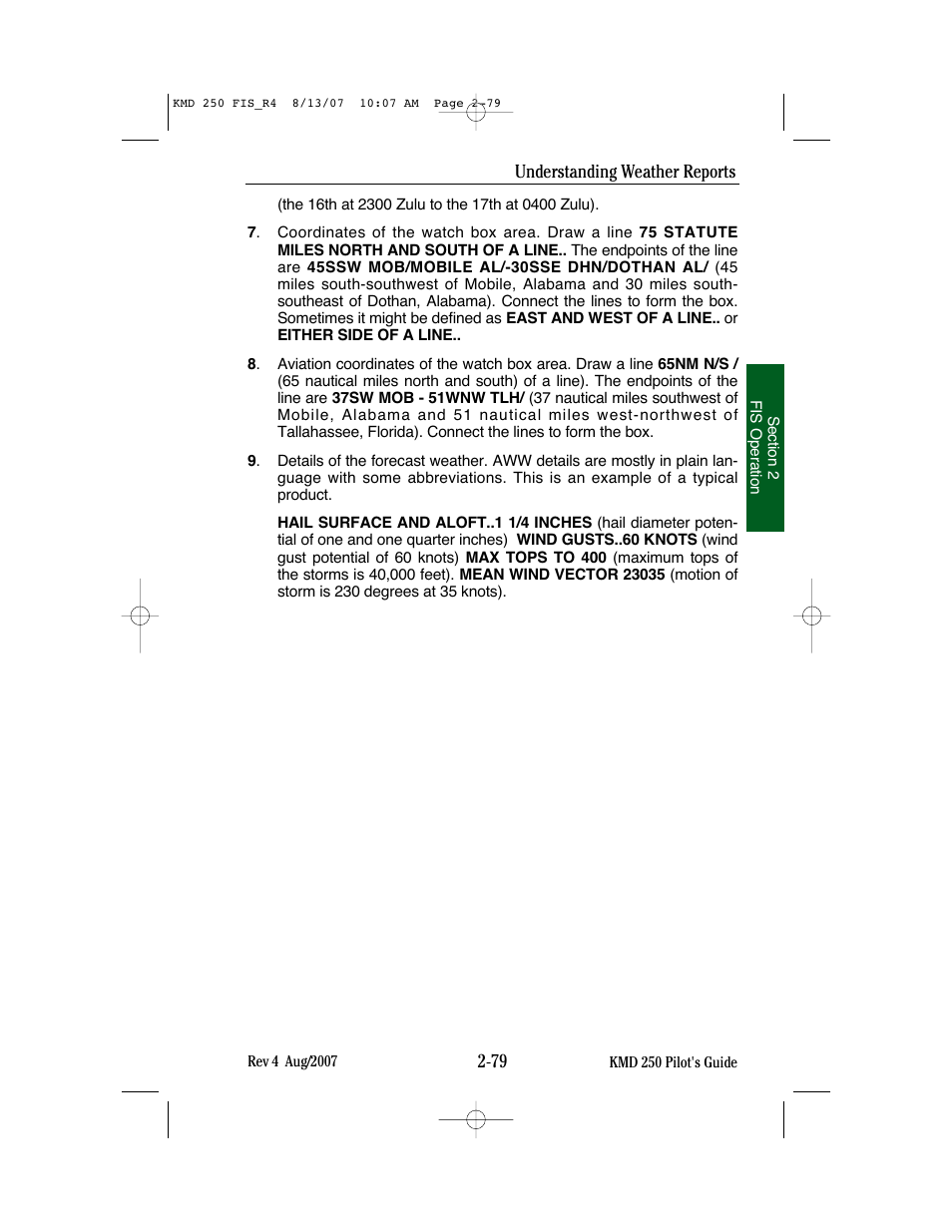 BendixKing KMD 250 User Manual | Page 198 / 274