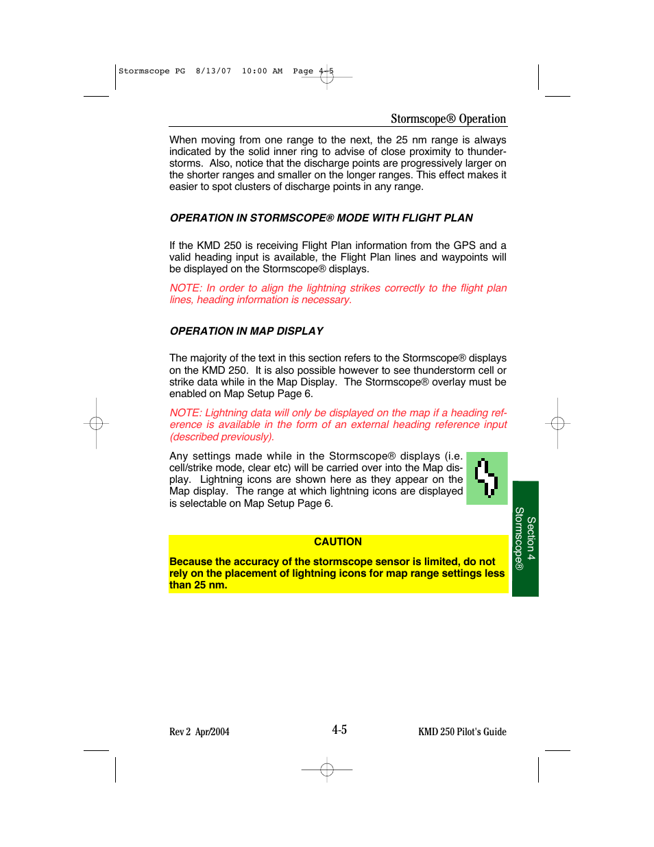 BendixKing KMD 250 User Manual | Page 222 / 274