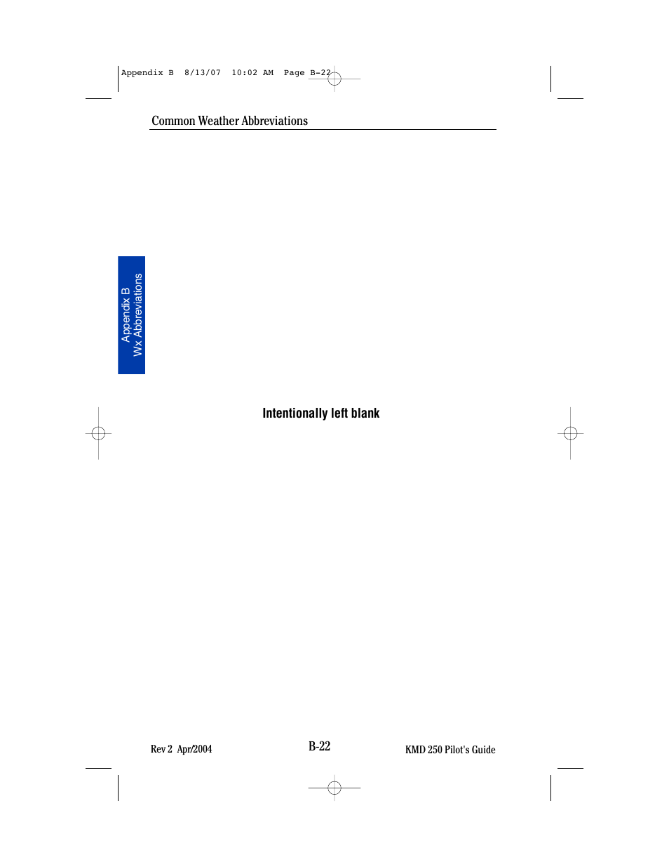 BendixKing KMD 250 User Manual | Page 255 / 274