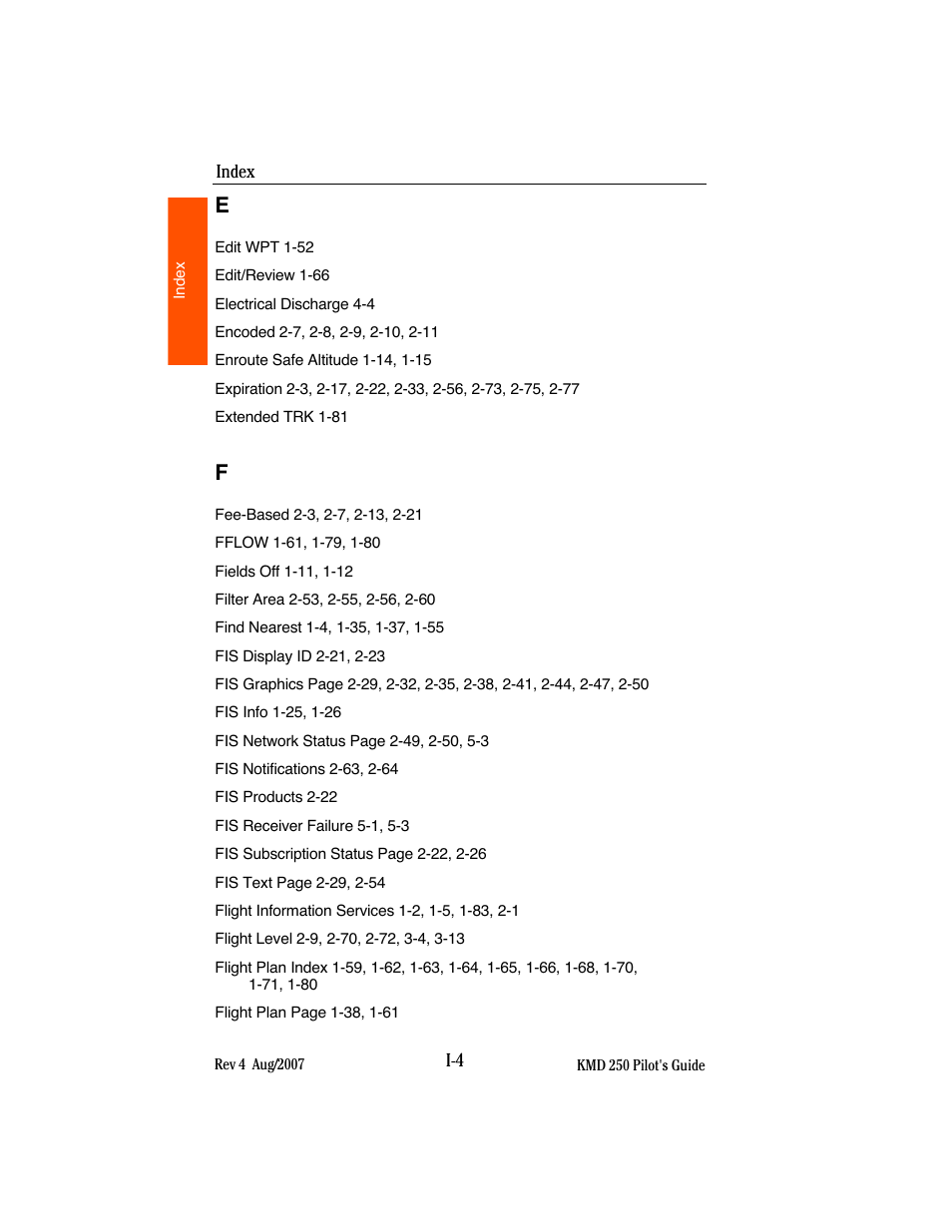 BendixKing KMD 250 User Manual | Page 263 / 274