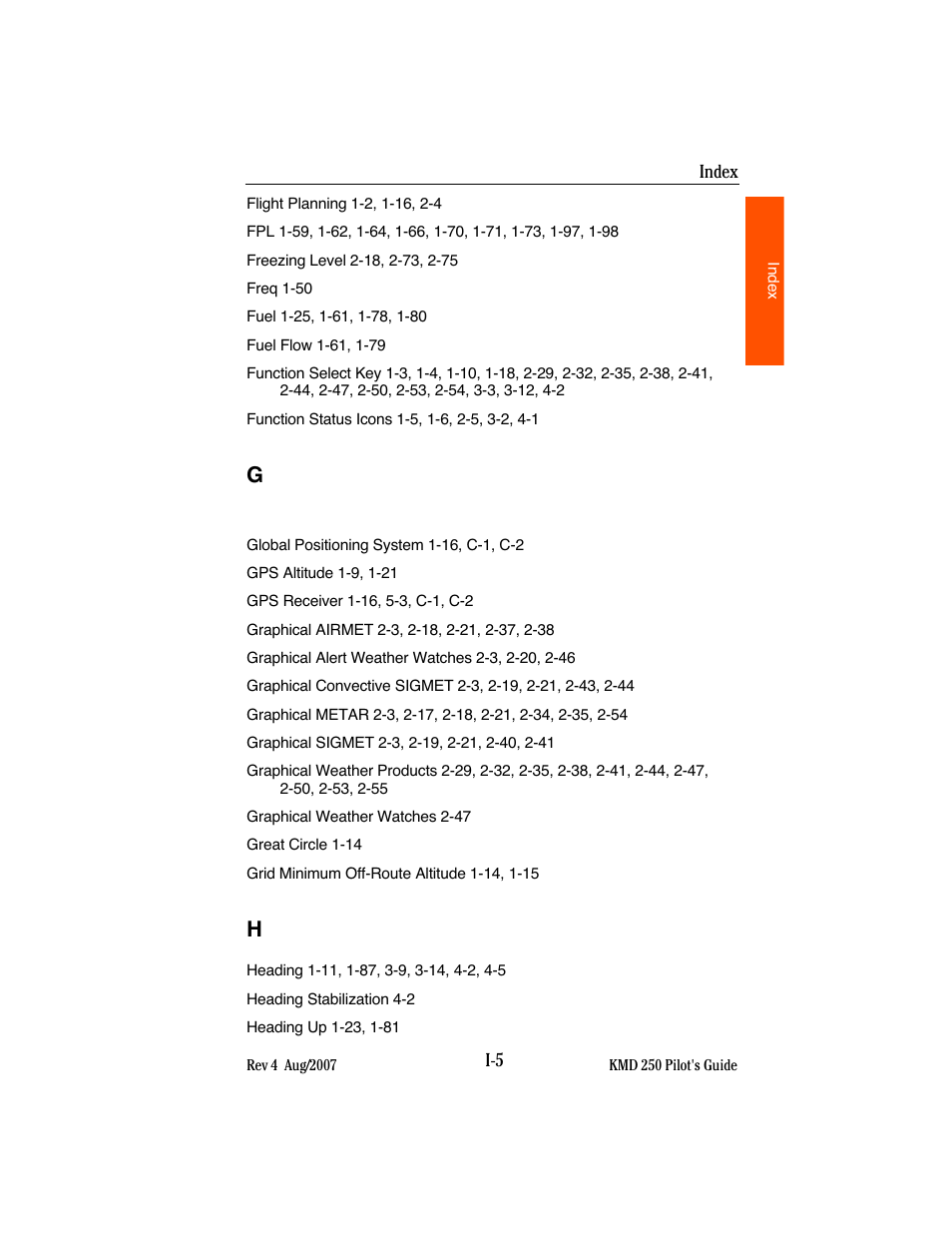 BendixKing KMD 250 User Manual | Page 264 / 274
