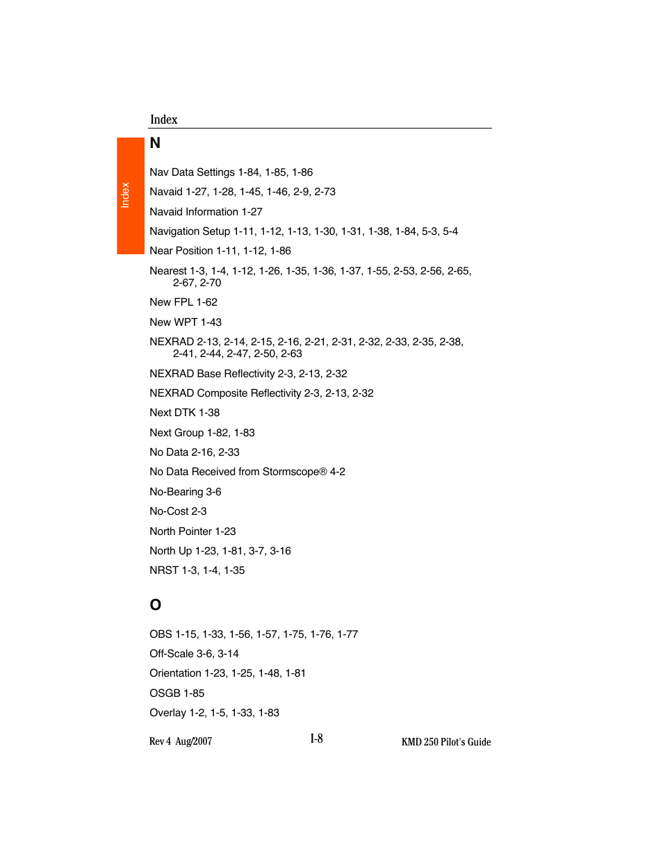 BendixKing KMD 250 User Manual | Page 267 / 274