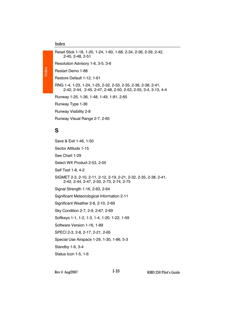 BendixKing KMD 250 User Manual | Page 269 / 274