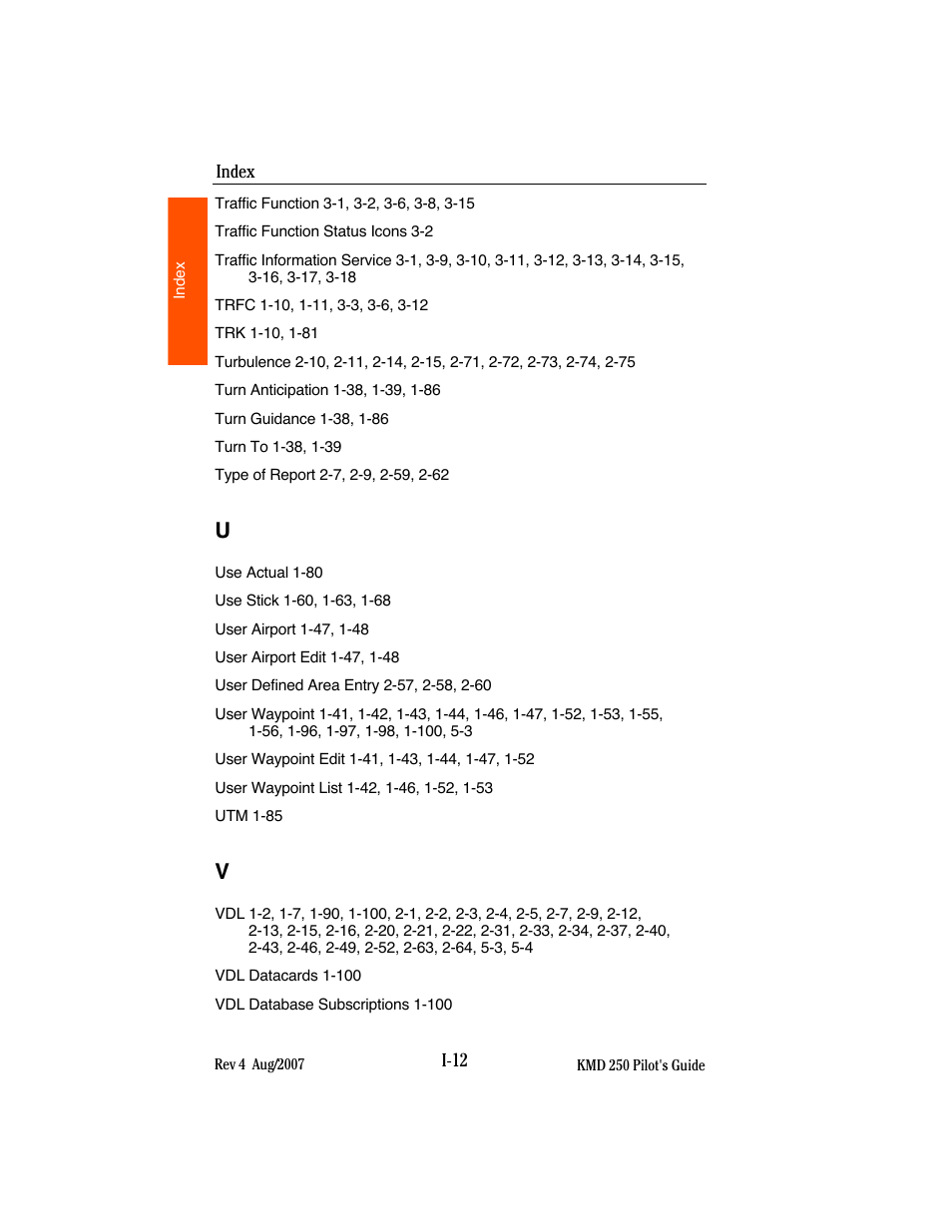 BendixKing KMD 250 User Manual | Page 271 / 274