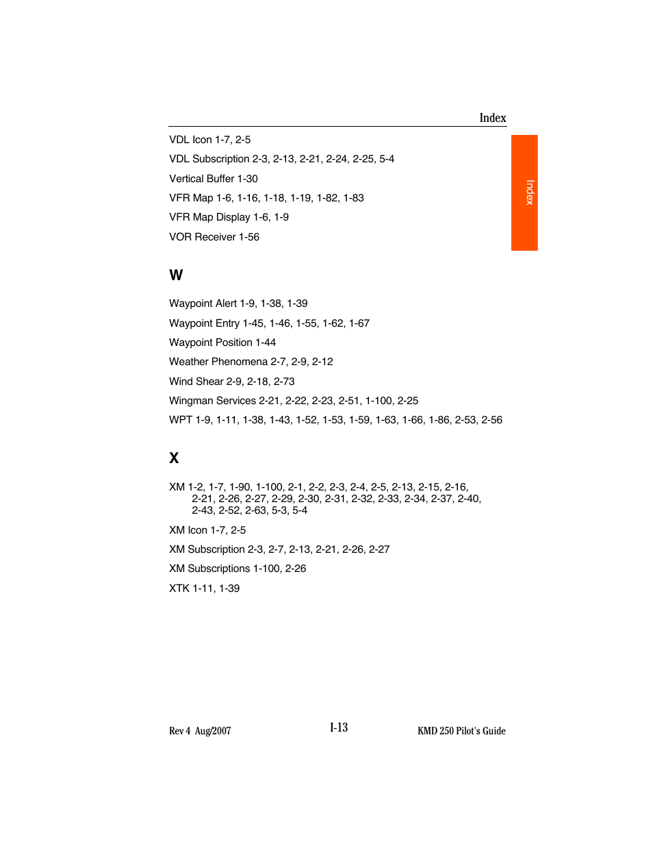 BendixKing KMD 250 User Manual | Page 272 / 274