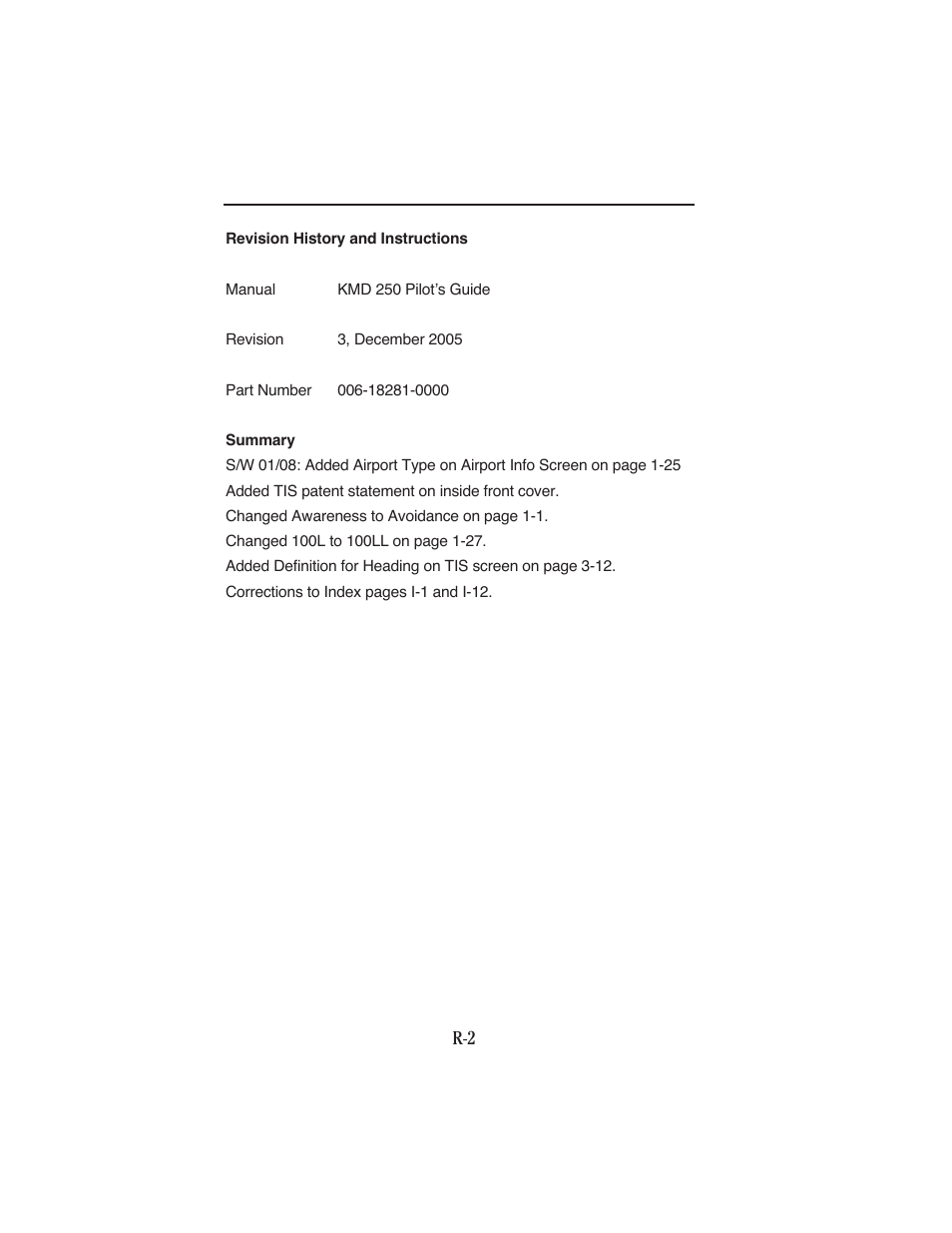BendixKing KMD 250 User Manual | Page 5 / 274