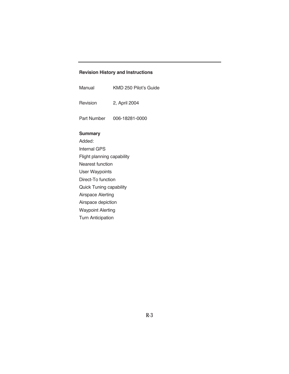 BendixKing KMD 250 User Manual | Page 6 / 274