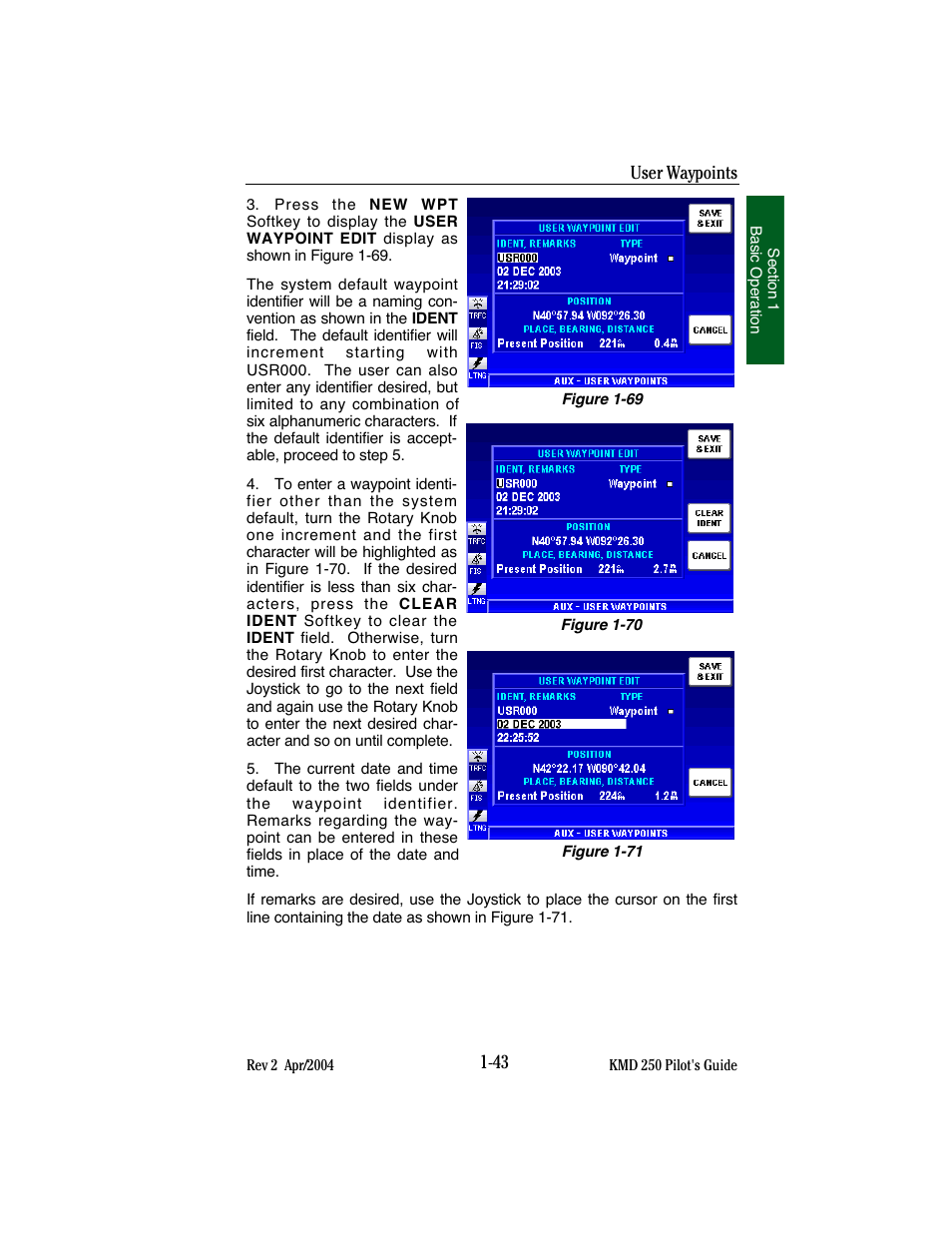 BendixKing KMD 250 User Manual | Page 62 / 274
