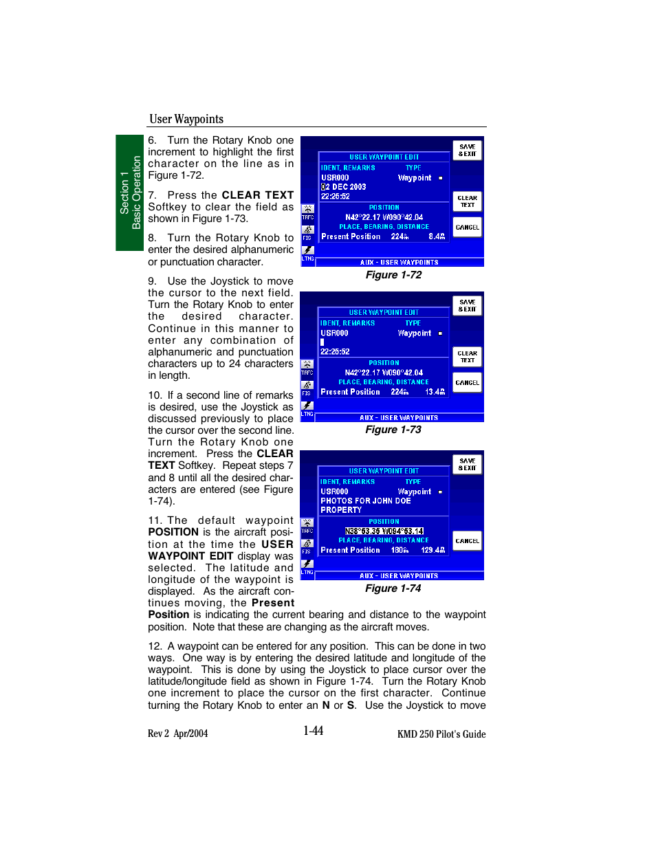 BendixKing KMD 250 User Manual | Page 63 / 274