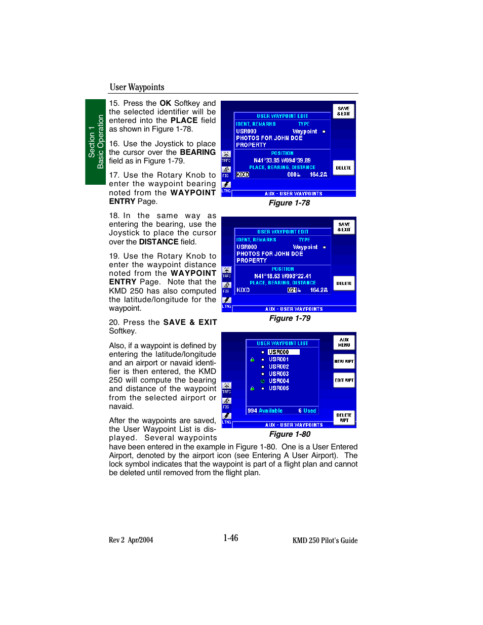 BendixKing KMD 250 User Manual | Page 65 / 274