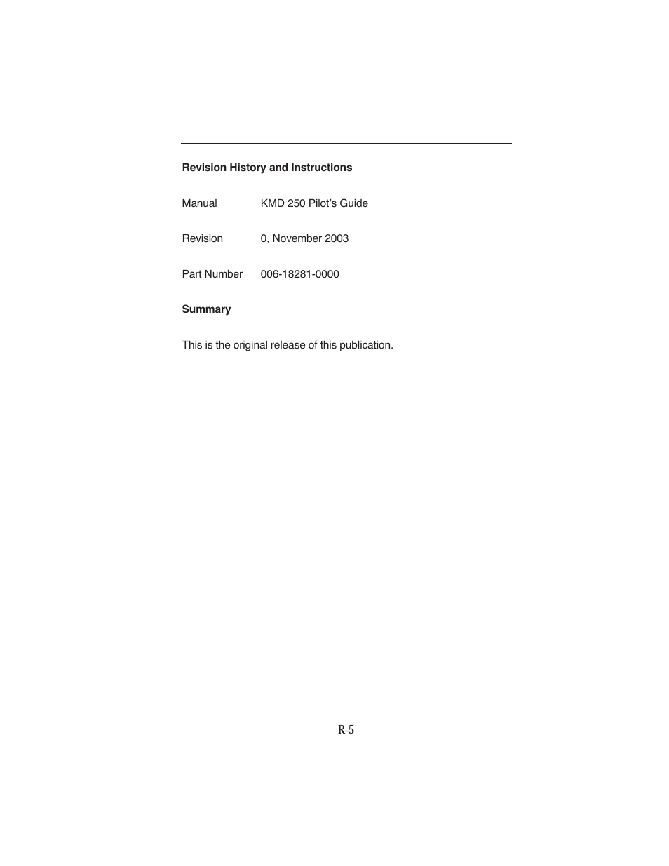 BendixKing KMD 250 User Manual | Page 8 / 274