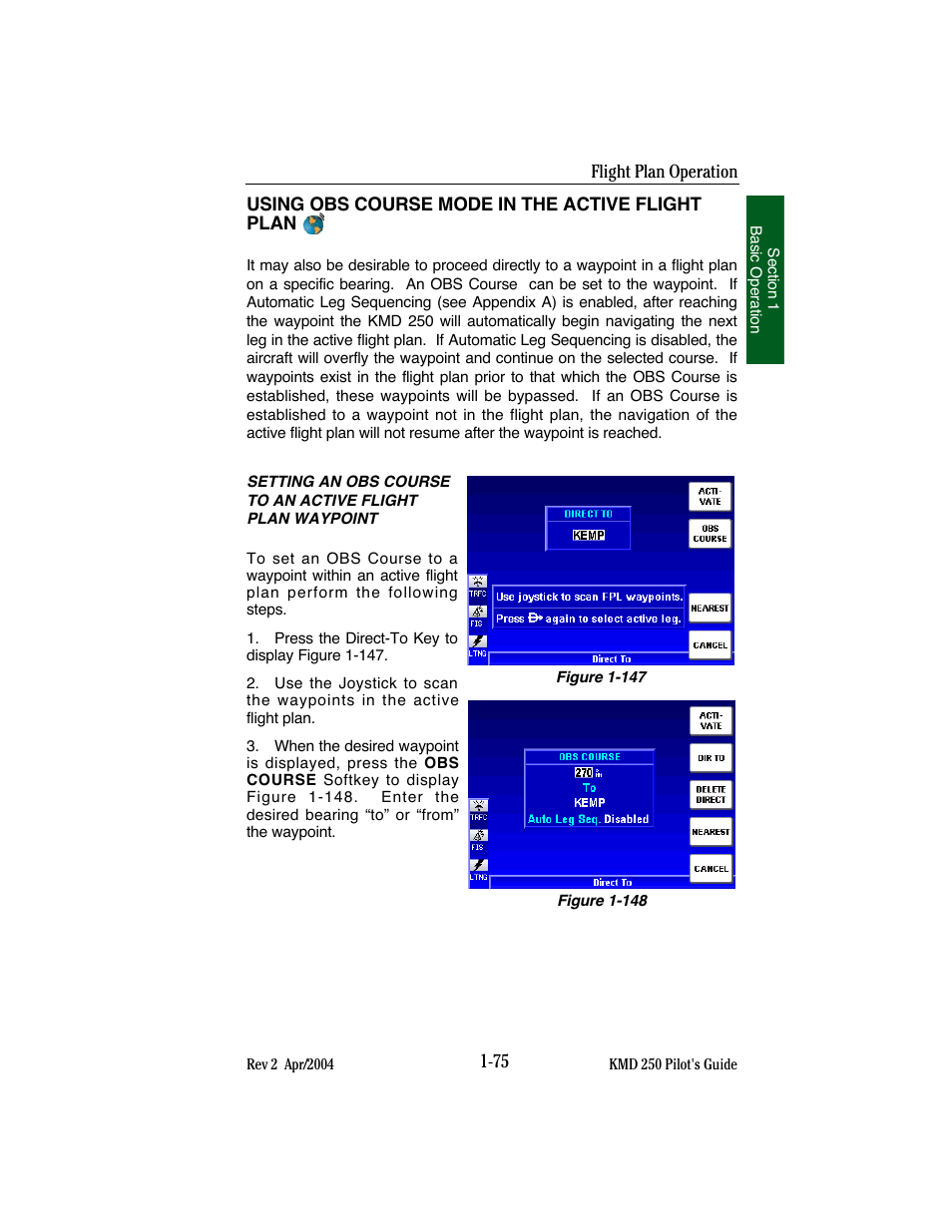 BendixKing KMD 250 User Manual | Page 94 / 274