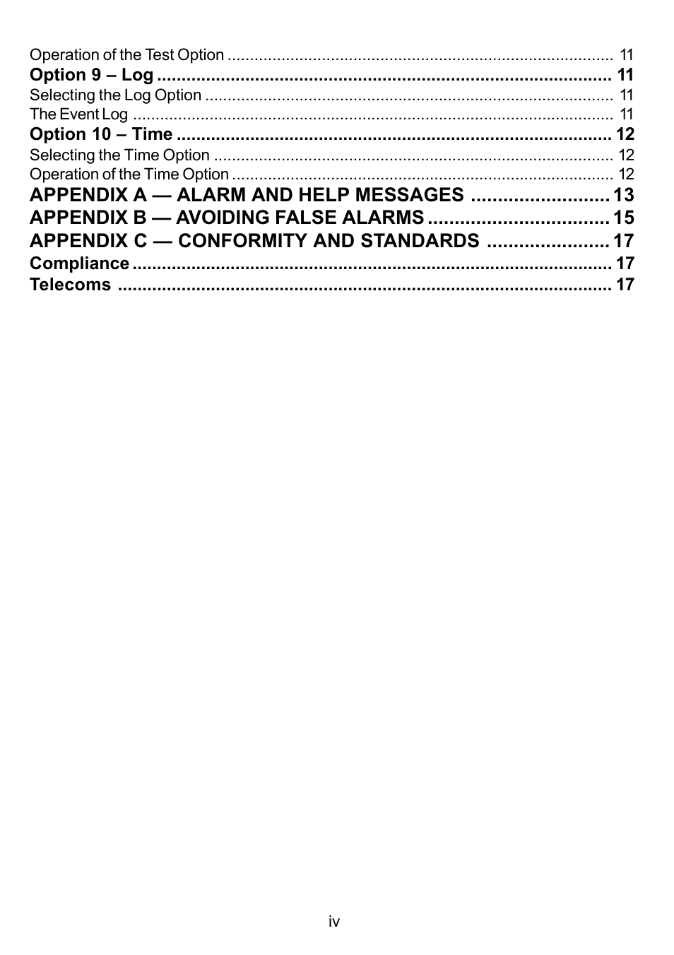 Honeywell Galaxy 16 Plus User Manual | Page 4 / 30