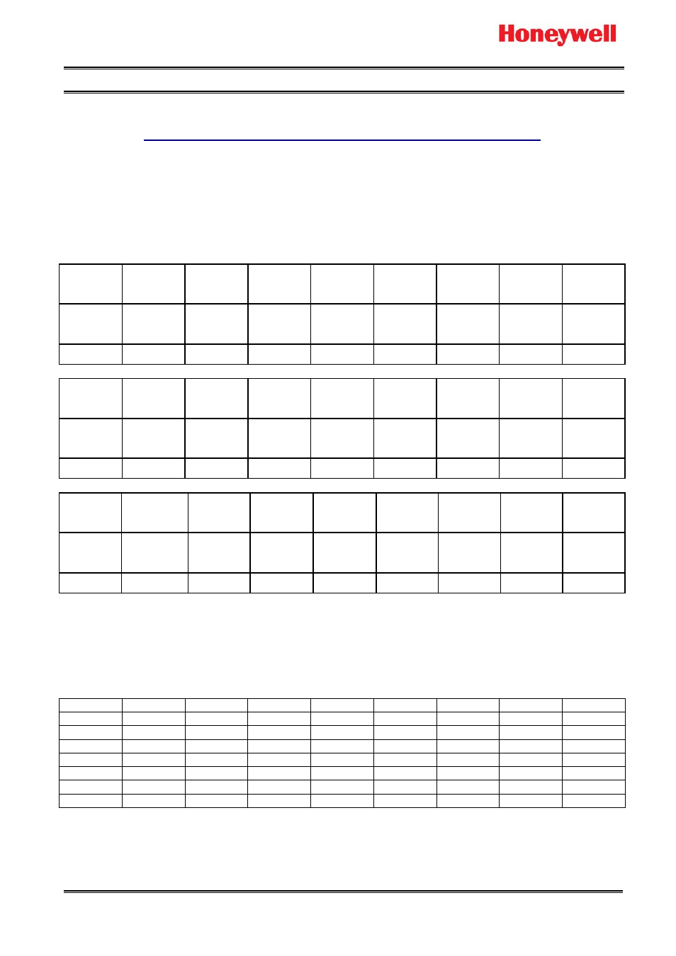 Honeywell HNDR-S 4848 User Manual | 5 pages