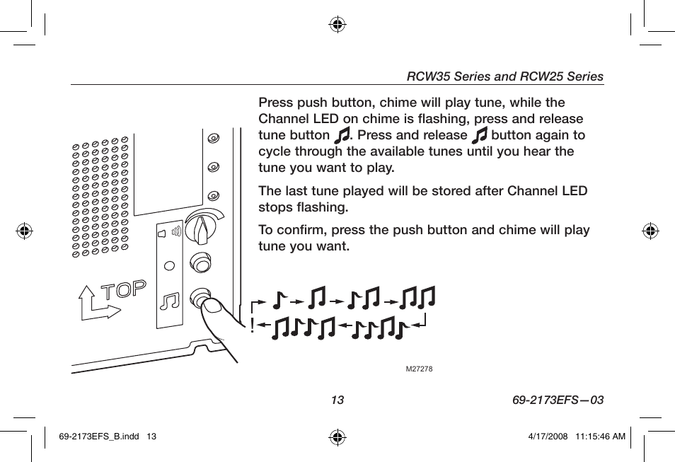 Honeywell RCW25 User Manual | Page 15 / 68