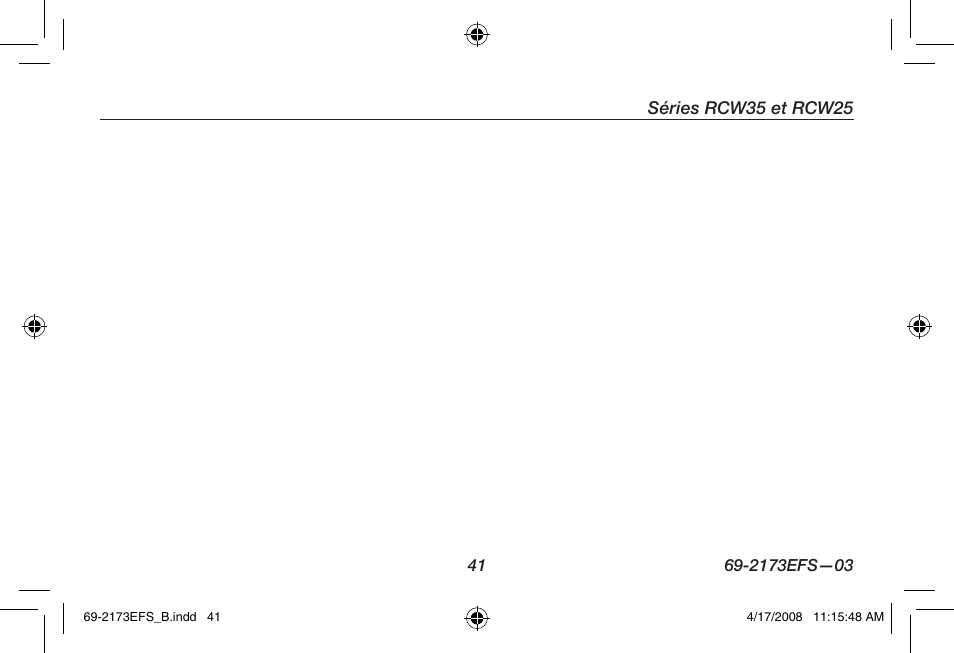 Honeywell RCW25 User Manual | Page 43 / 68