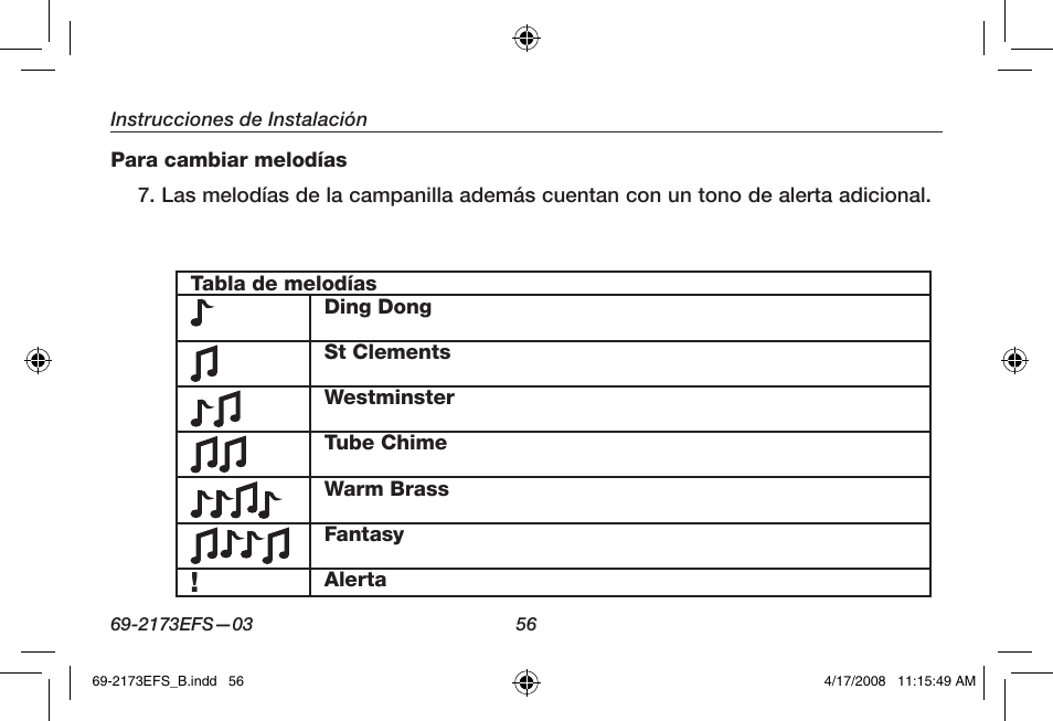 Honeywell RCW25 User Manual | Page 58 / 68