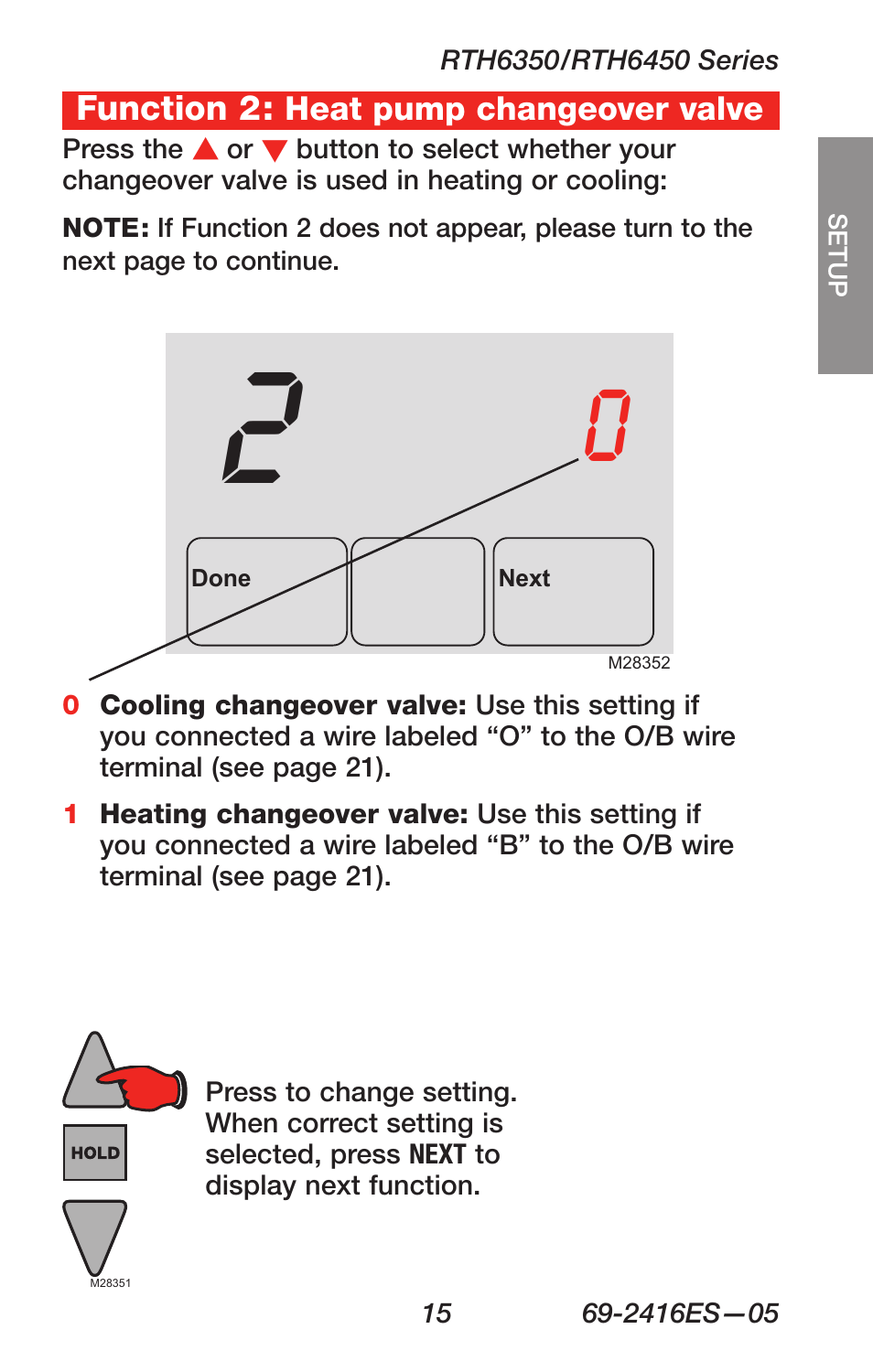 Honeywell RTH6350 User Manual | Page 17 / 64