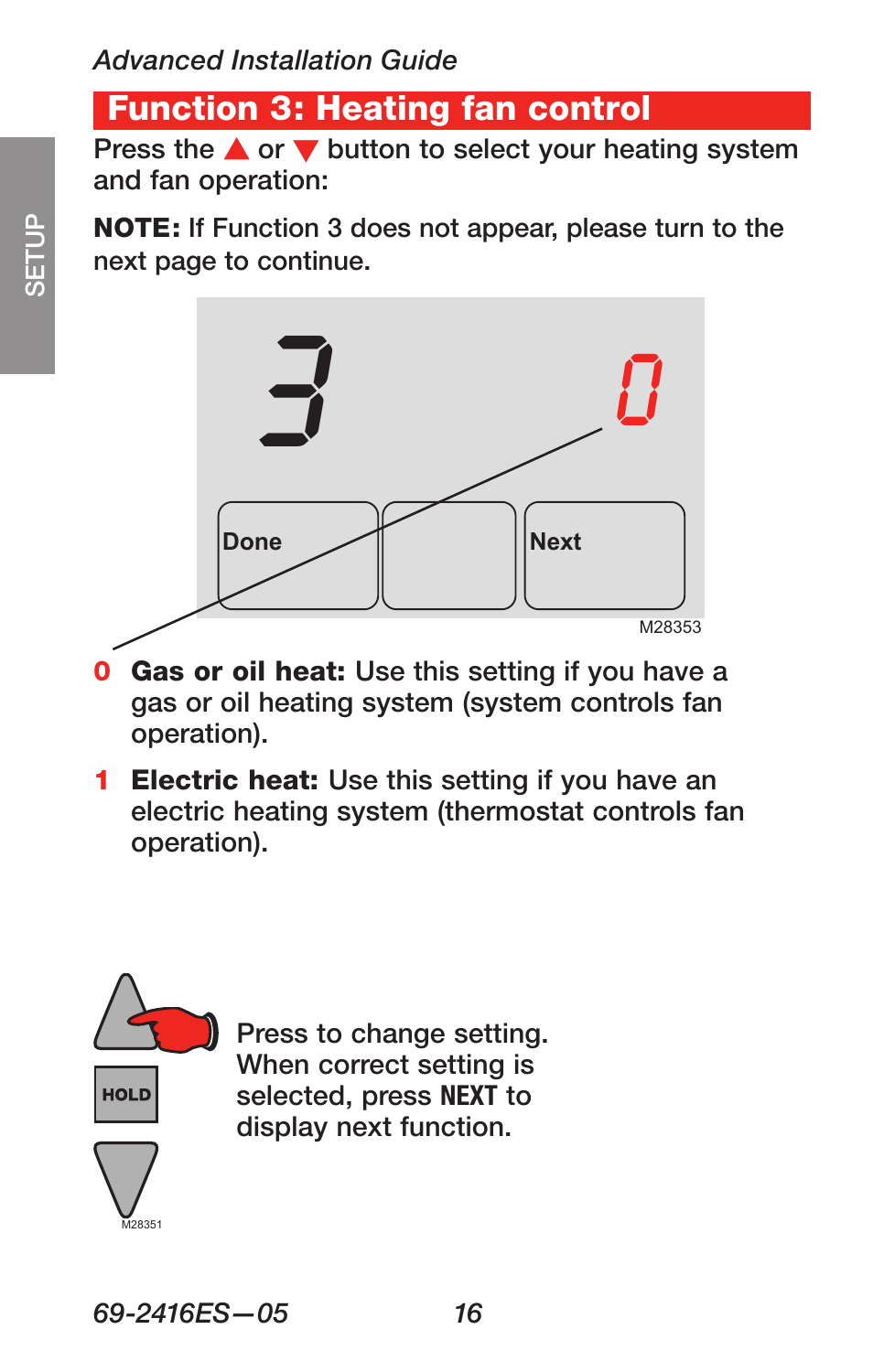 Honeywell RTH6350 User Manual | Page 18 / 64