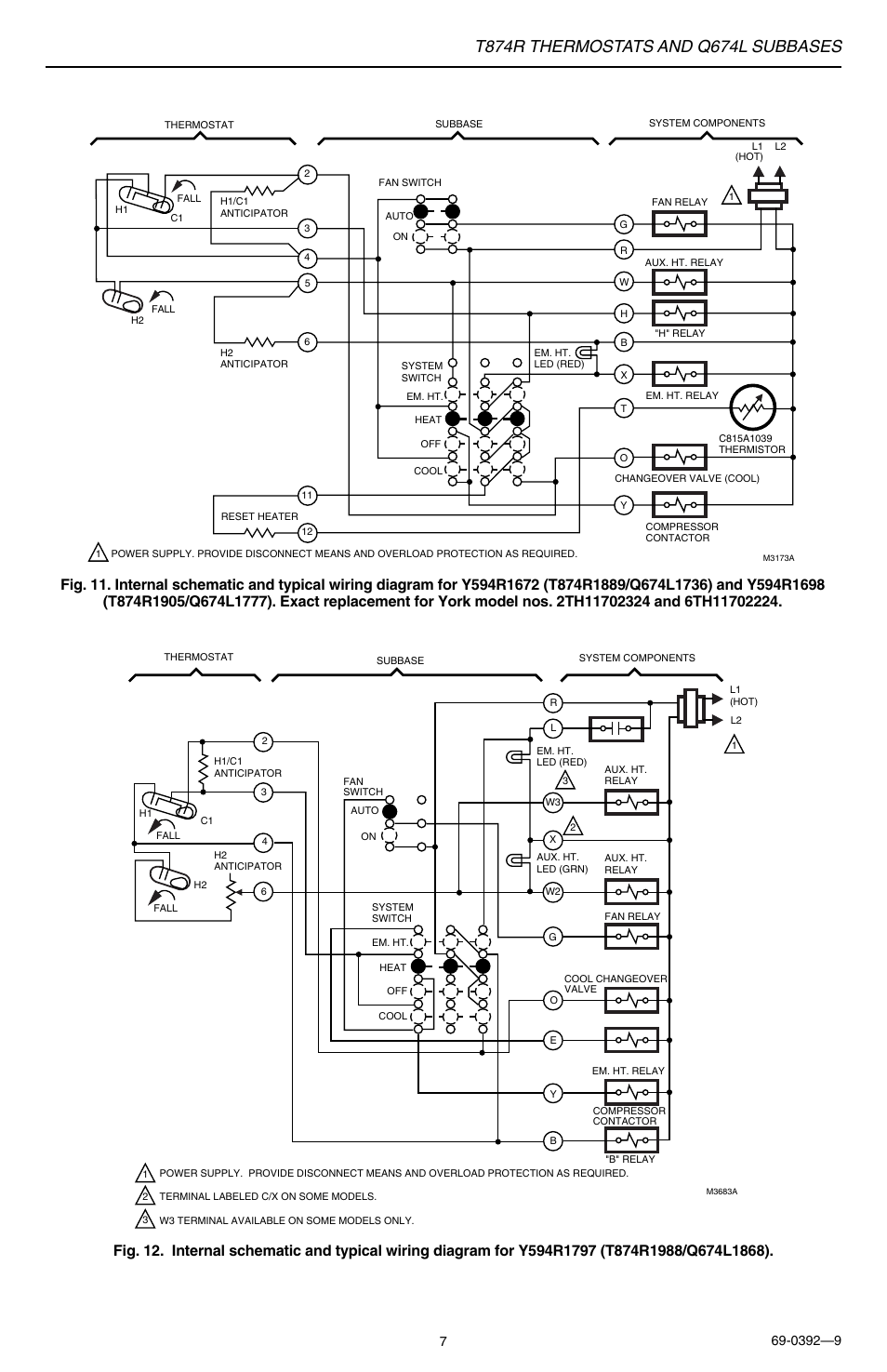 Honeywell Q674L User Manual | Page 7 / 12