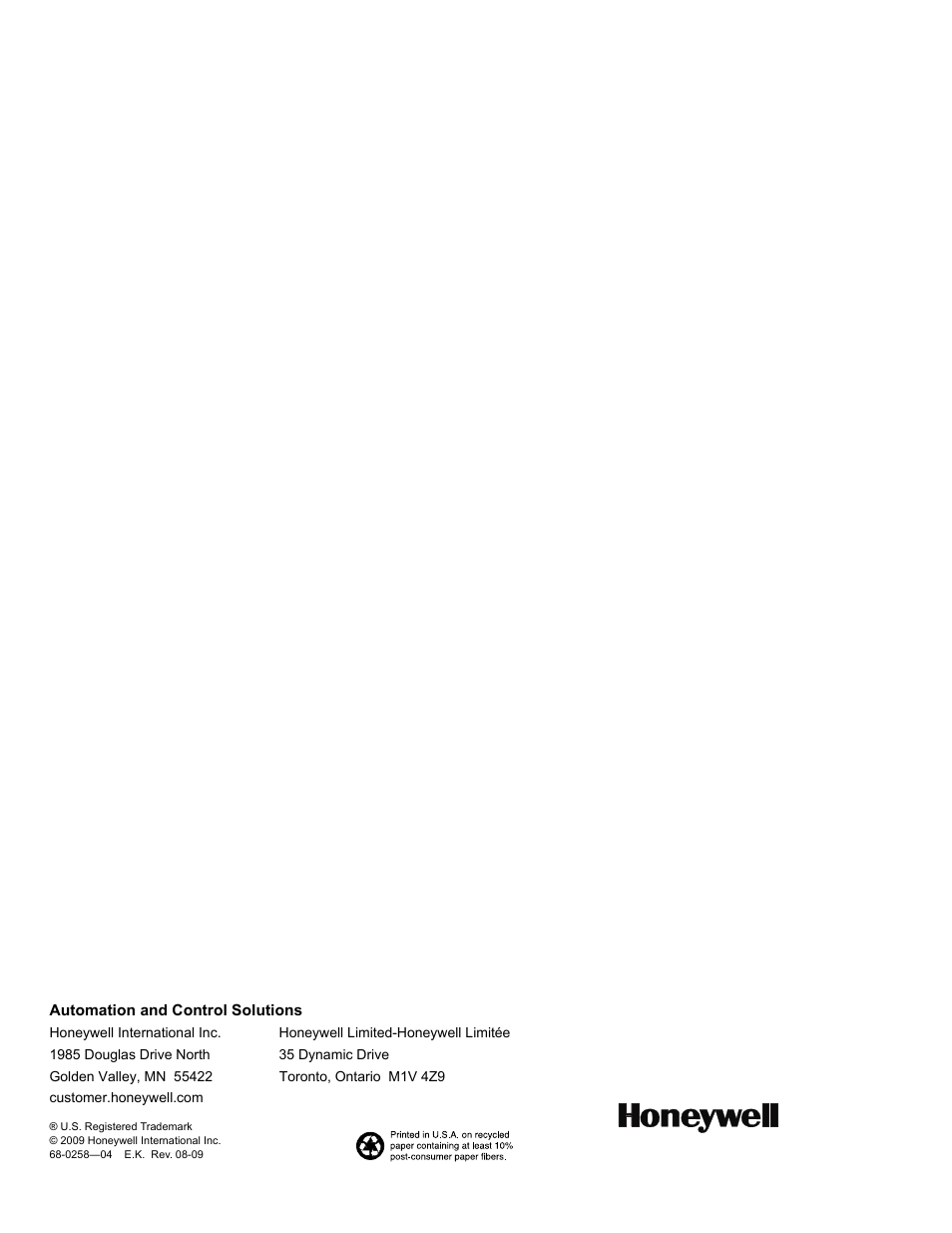 Honeywell ENVIRAZONE PANEL W8835 User Manual | Page 16 / 32