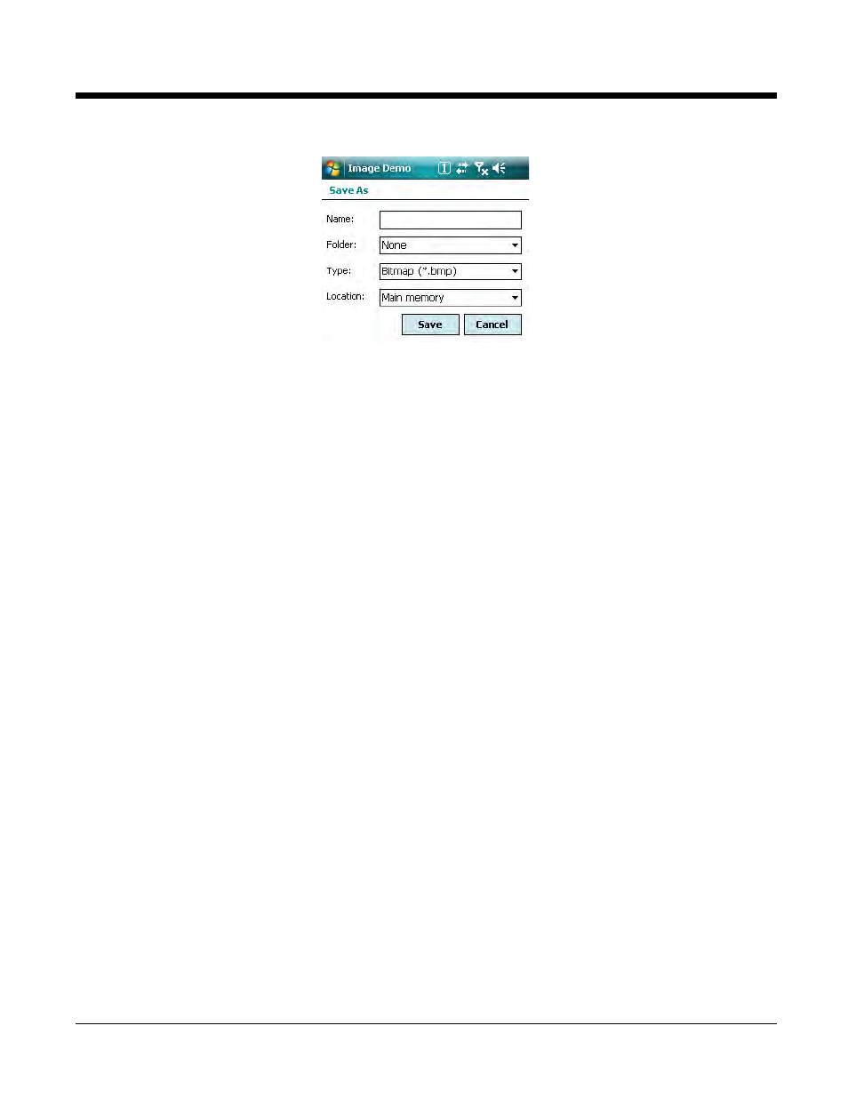 To open images, Default image settings, Image profiles | Honeywell Dolphin Demos User Manual | Page 14 / 46