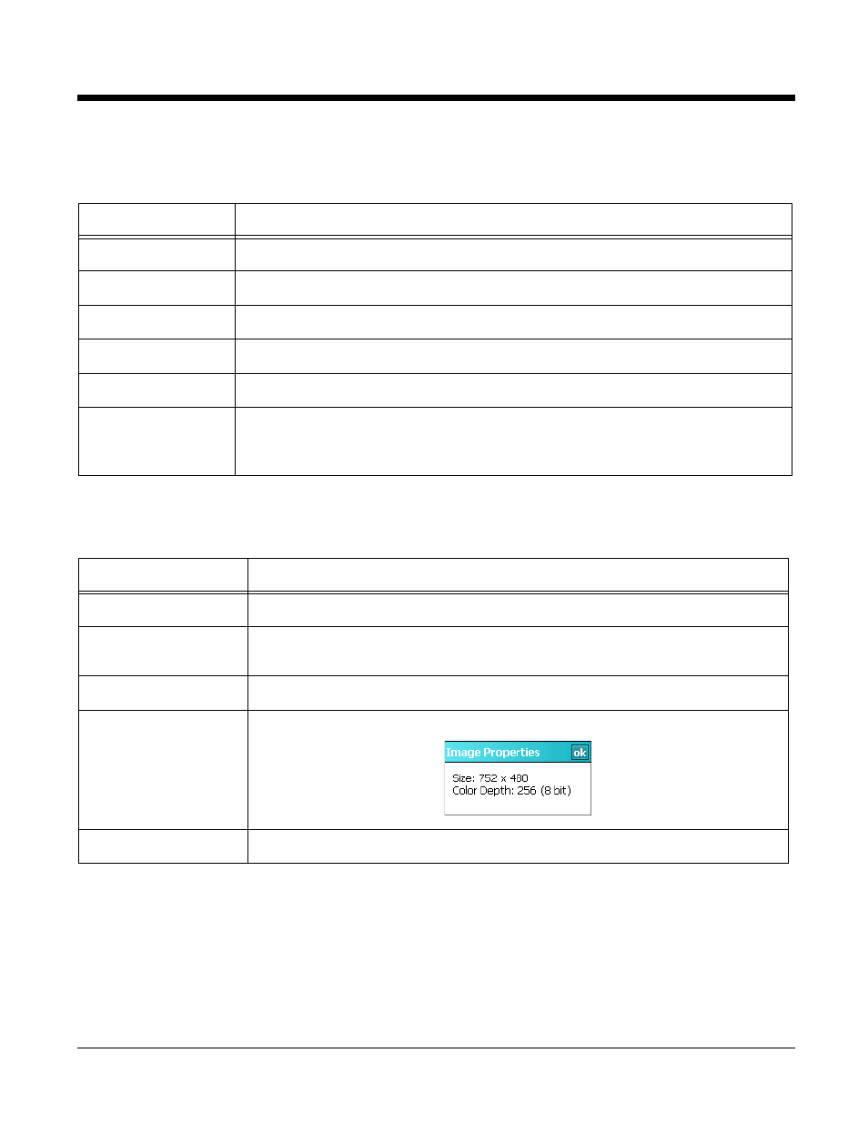 Menus, File menu, Image menu | Menus -4, File menu -4 image menu -4 | Honeywell Dolphin Demos User Manual | Page 16 / 46