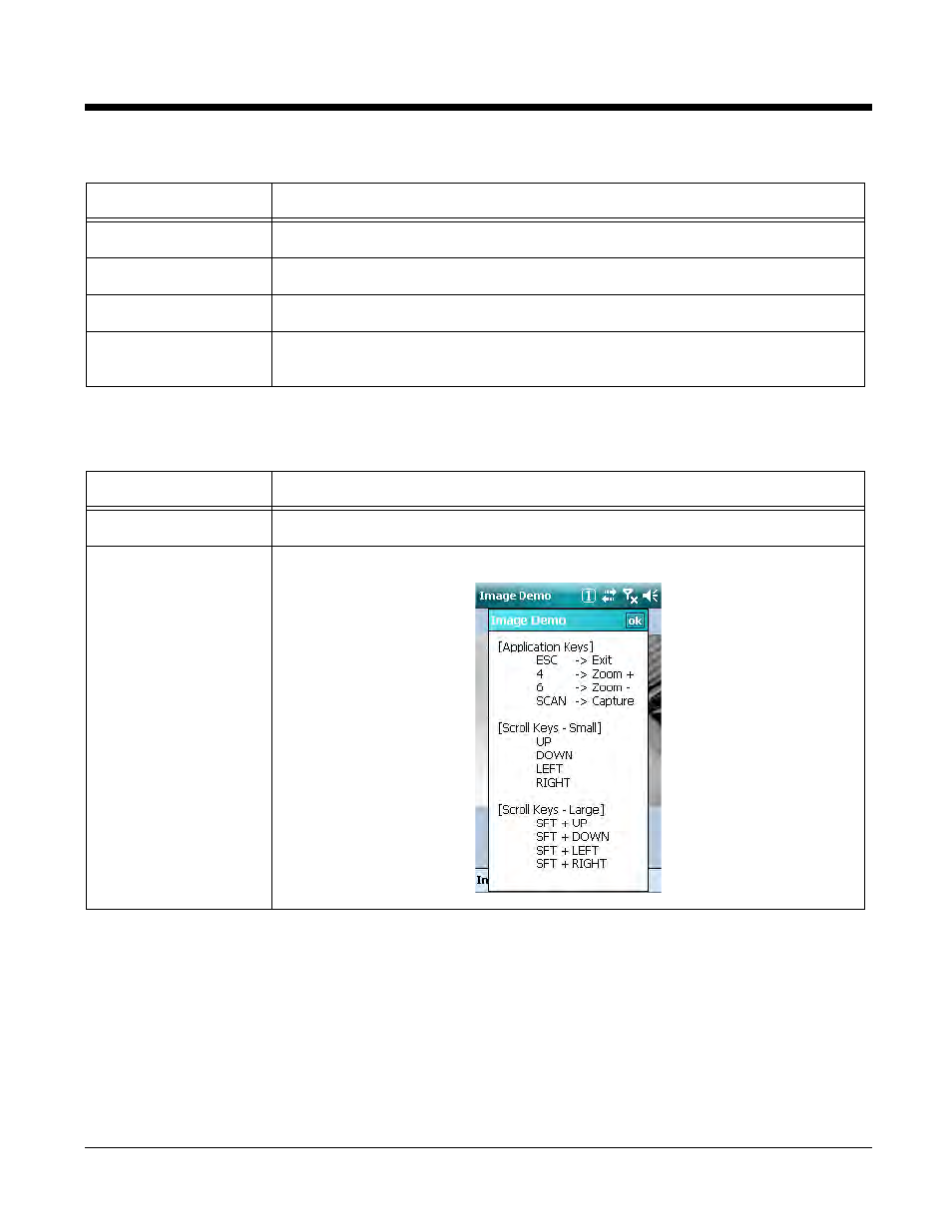 Setup menu, Help menu, Help menu -5 setup menu -5 | Honeywell Dolphin Demos User Manual | Page 17 / 46