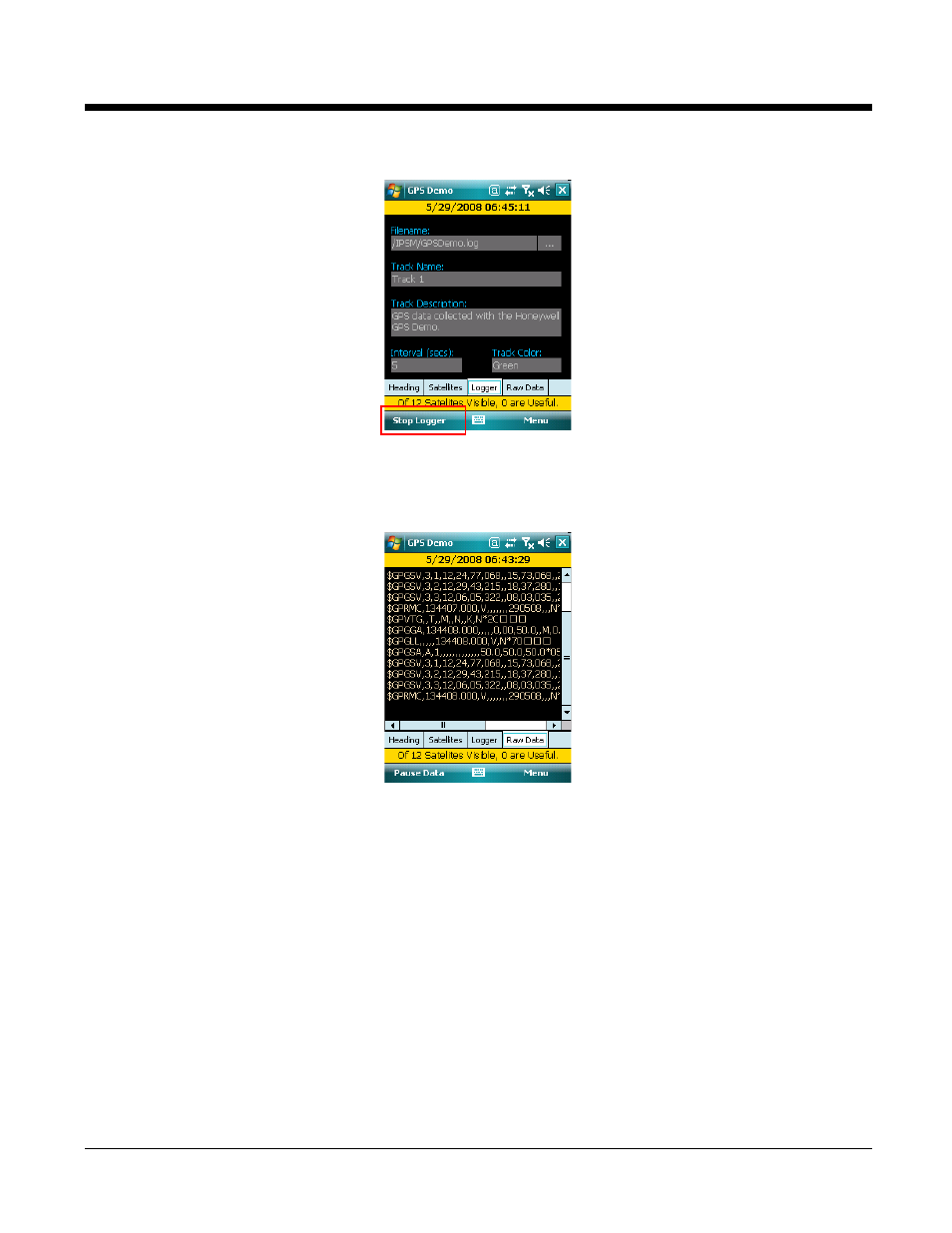 Raw data tab, Raw data tab -3 | Honeywell Dolphin Demos User Manual | Page 37 / 46