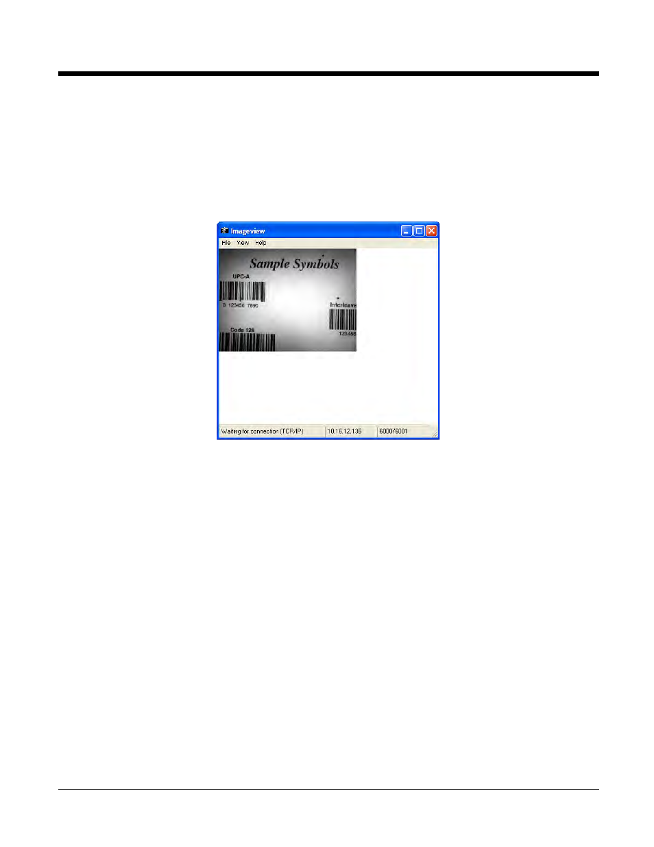 To transmit demo data to image view, To transmit demo data to image view -4 | Honeywell Dolphin Demos User Manual | Page 42 / 46