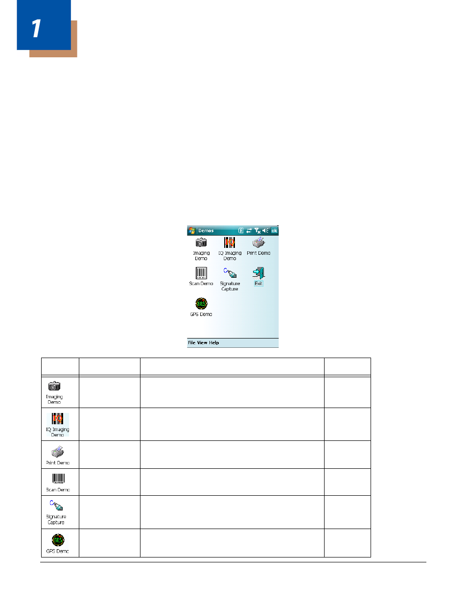 Installing and accessing demos, Overview, System requirements | Accessing demos, Chapter 1 - installing and accessing demos, Overview -1 accessing demos -1 | Honeywell Dolphin Demos User Manual | Page 5 / 46