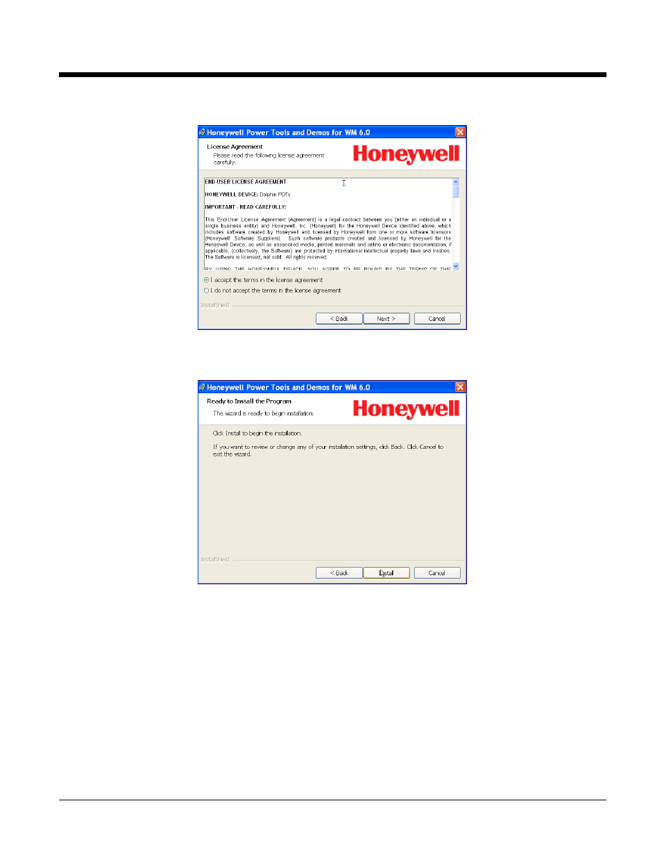 Honeywell Dolphin Demos User Manual | Page 8 / 46