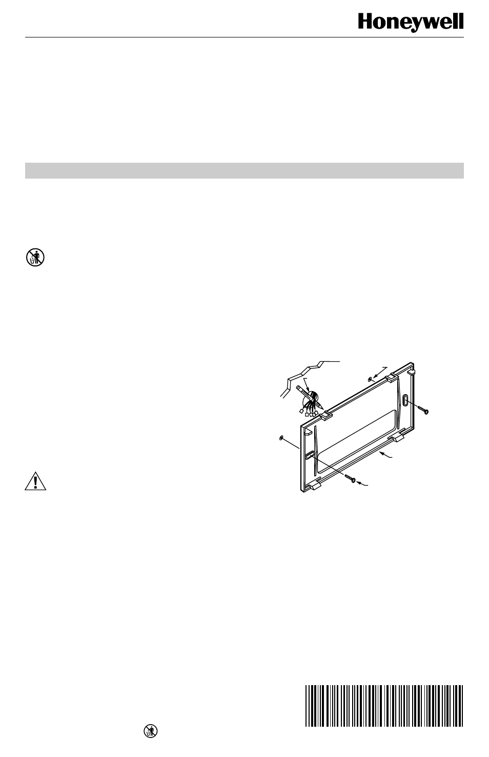 Honeywell D User Manual | 8 pages