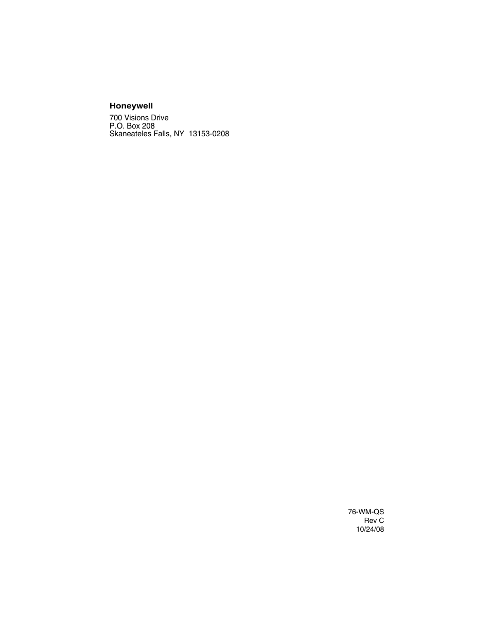 Honeywell Dolphin 7600 User Manual | Page 12 / 12