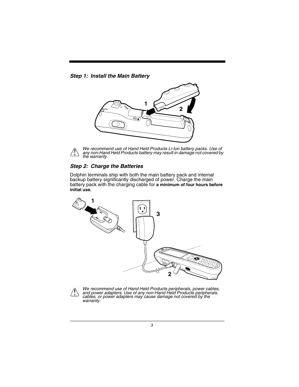 Honeywell Dolphin 7600 User Manual | Page 5 / 12