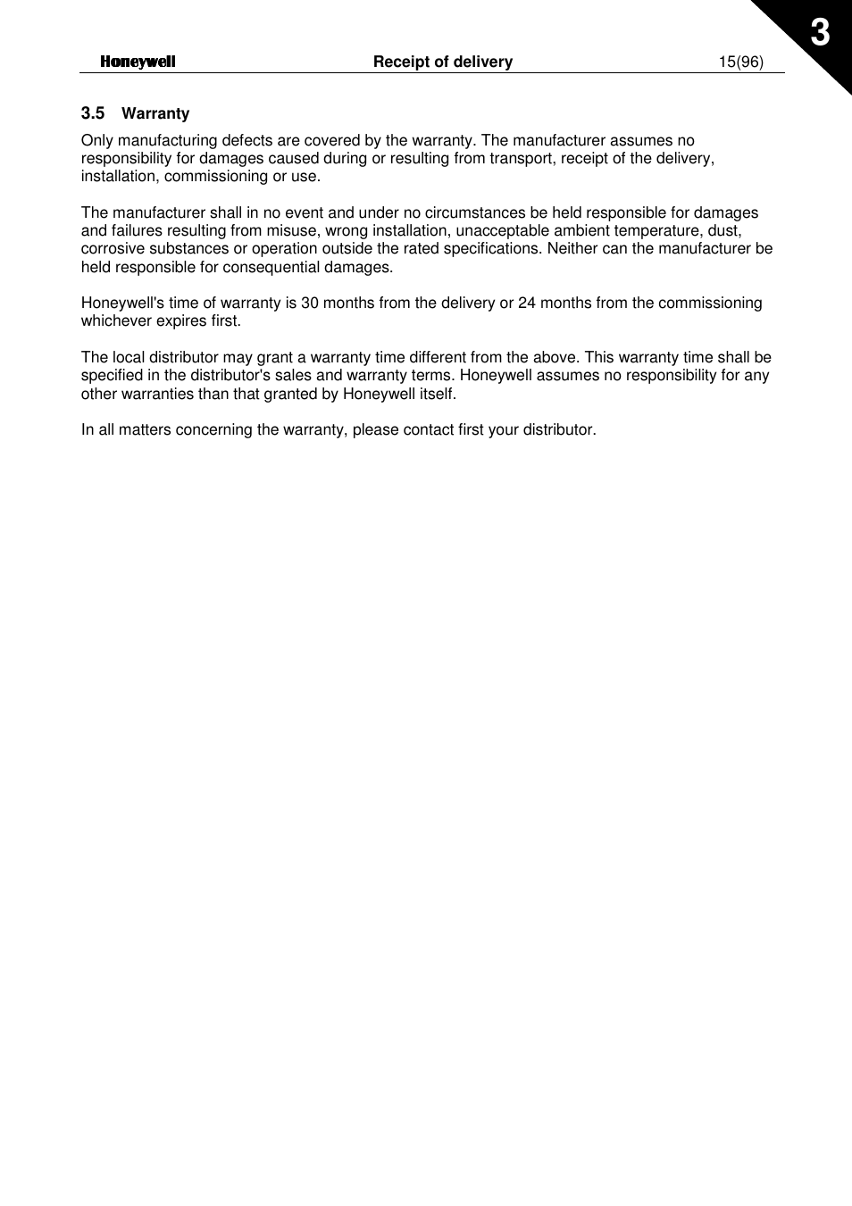 Honeywell NXL User Manual | Page 15 / 96