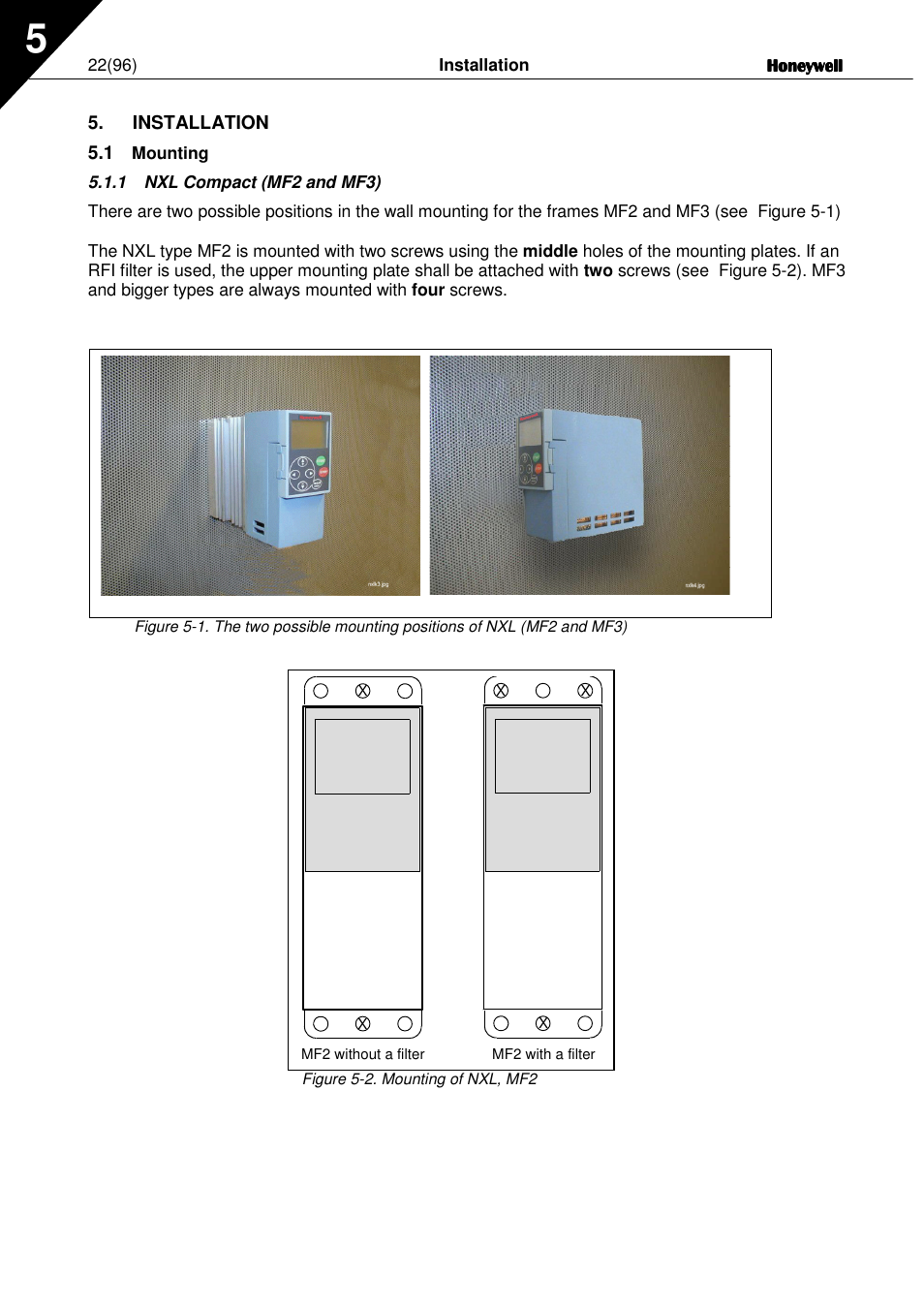 Honeywell NXL User Manual | Page 22 / 96