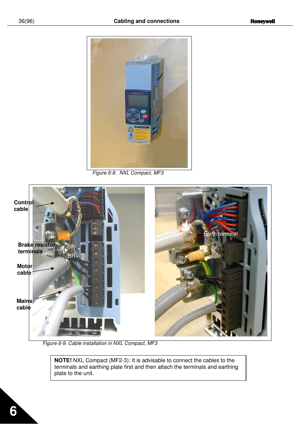 Honeywell NXL User Manual | Page 36 / 96