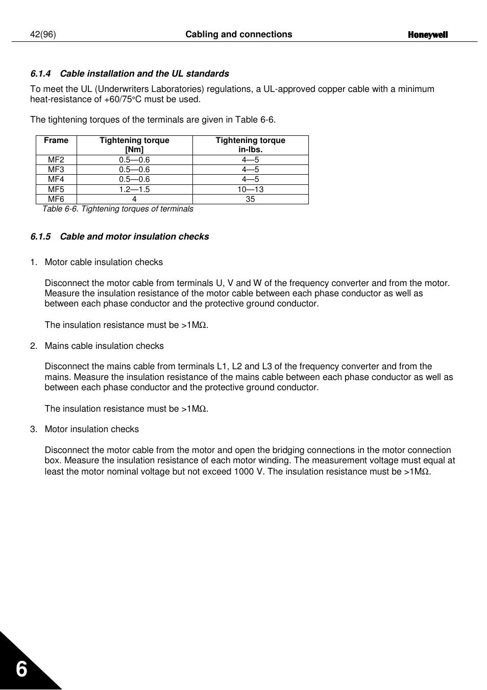 Honeywell NXL User Manual | Page 42 / 96