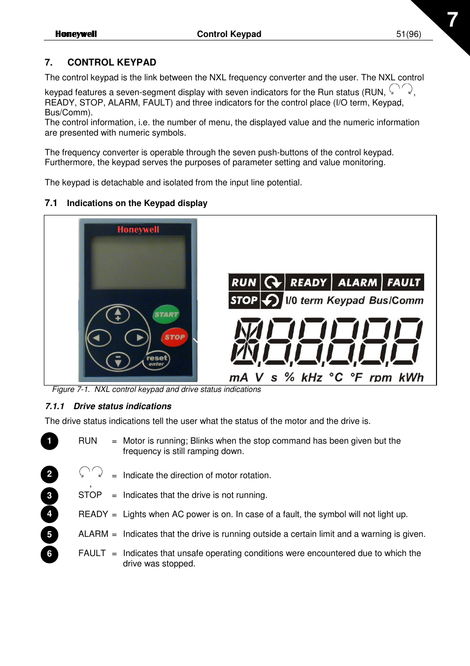 Honeywell NXL User Manual | Page 51 / 96