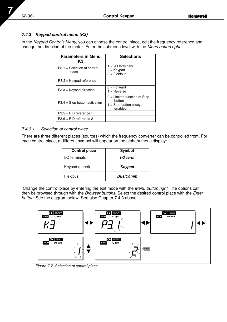 Honeywell NXL User Manual | Page 62 / 96
