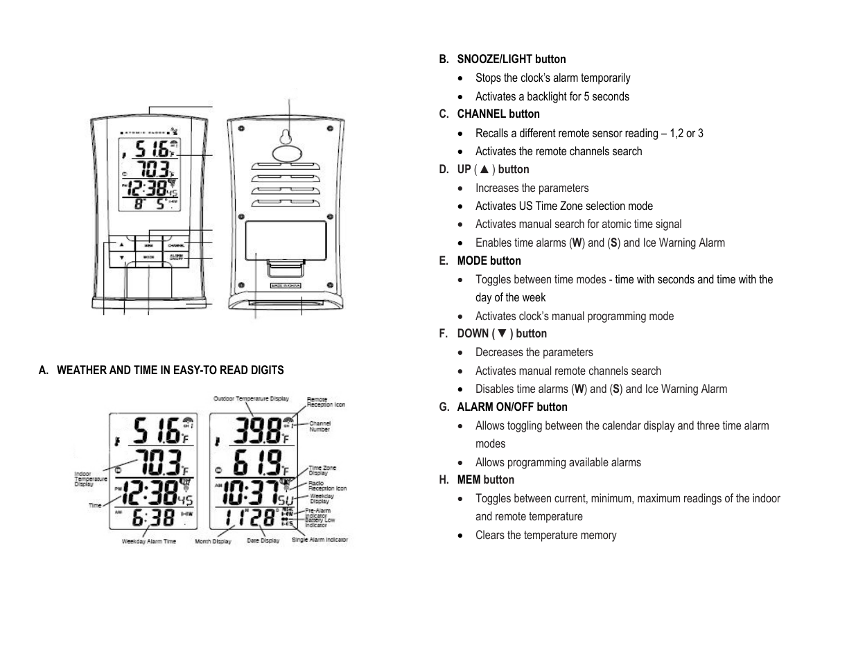 Honeywell TE219ELW User Manual | Page 3 / 12