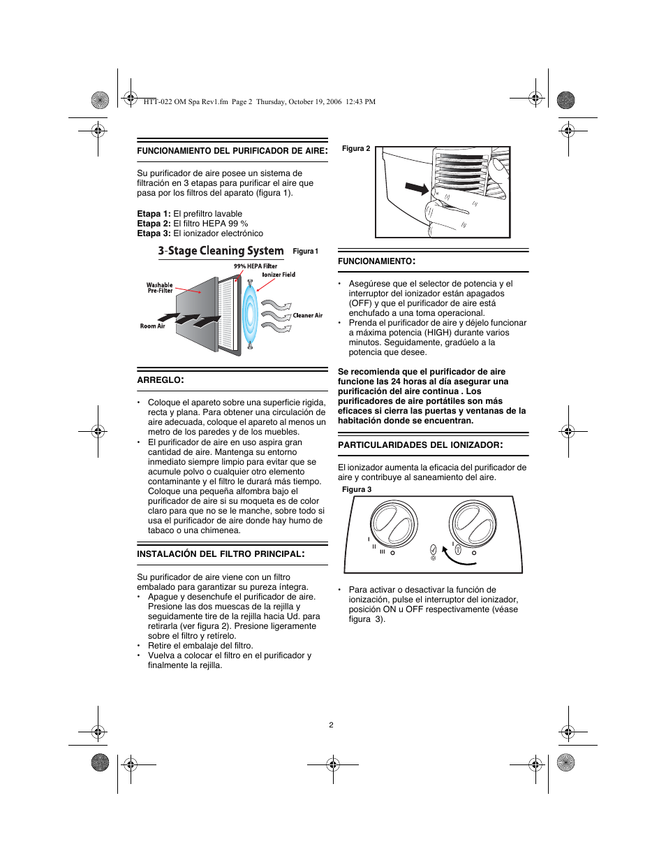 Honeywell ENVIRACAIRE HTT-022 User Manual | Page 10 / 12