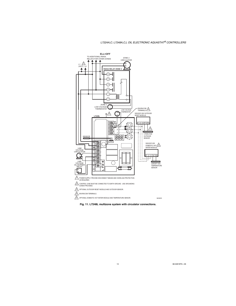 Honeywell L7224A User Manual | Page 13 / 52