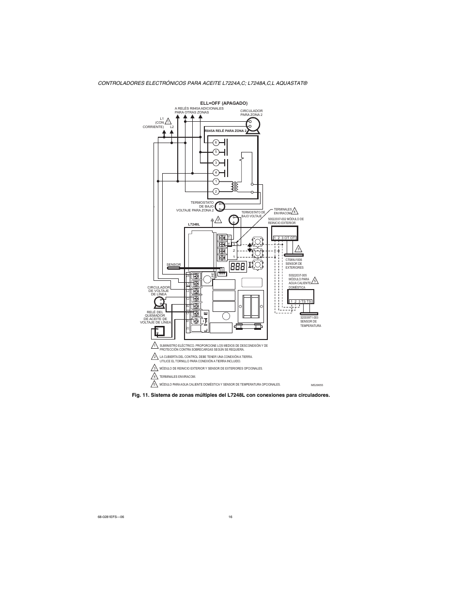 Honeywell L7224A User Manual | Page 50 / 52