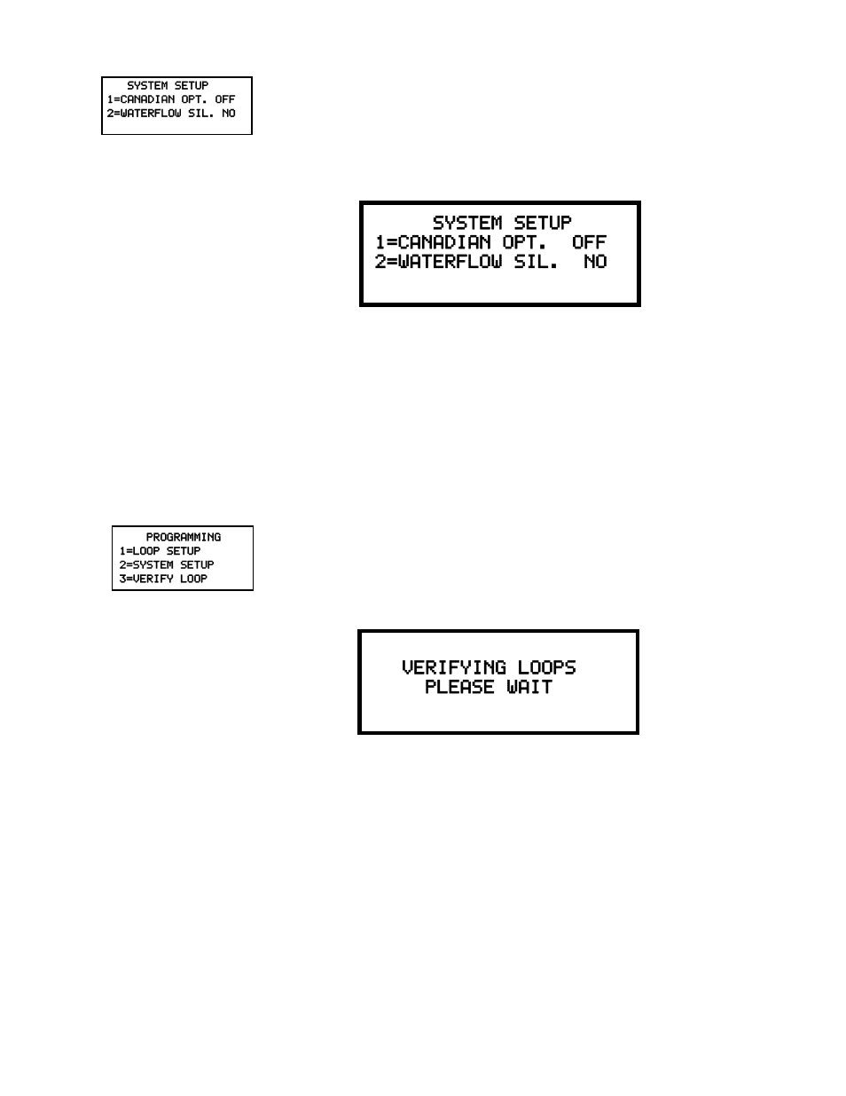 6 verify loop, Verifying loops please wait | Honeywell MS-9200UDLSE User Manual | Page 111 / 228